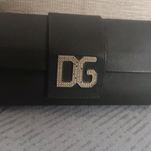 Dolce and Gabbana D&G Swarovski sunglasses used, black