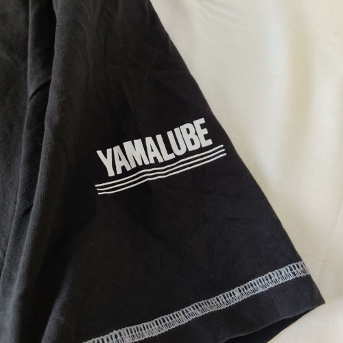 T-shirt Yamaha Racing Paddock μεταχειρισμένο, βαμβακερό, μαύρο, μέγεθος Extra Large