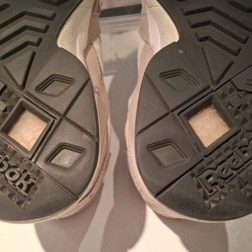 Reebok athletic shoes with reflective details, like new