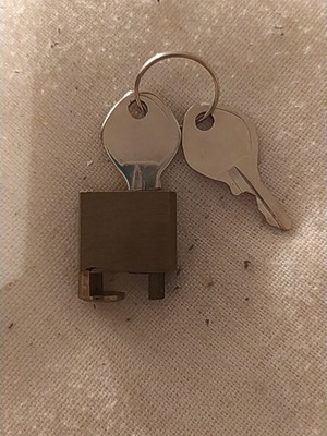 Lock for analog telephone new condition