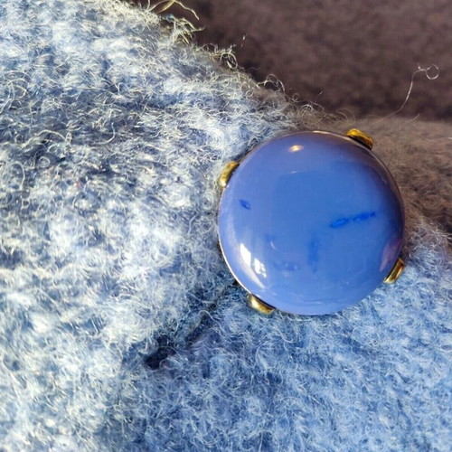 Darling vintage blue wool coat used, size Small