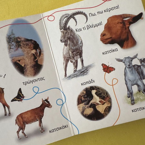Children's book "Μου αρέσουν τα Ζώα του Αγρού" used
