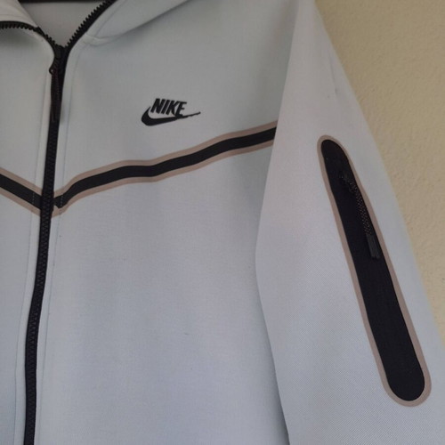 Nike Sportswear Tech Fleece white hoodie jacket like new size L