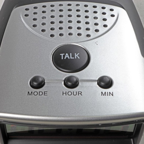 Talking digital alarm clock tabletop new