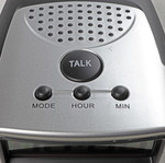 Talking digital alarm clock tabletop new