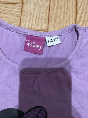 Minnie T-shirt, purple, size 134 cm
