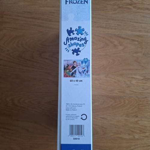 Frozen Super Shape XXL puzzle like new, 60 pieces, age 4+