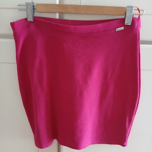 Toi&Moi elastic skirt used, size medium, pink