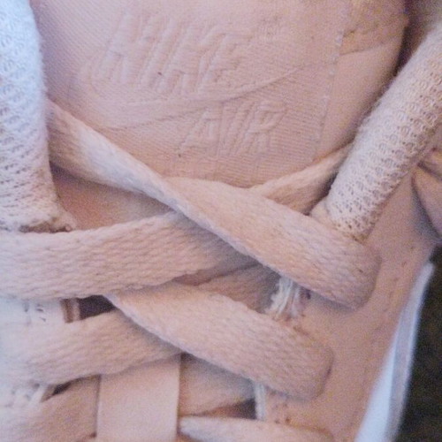 Nike Air Force 1 sneakers, size 45.5, white