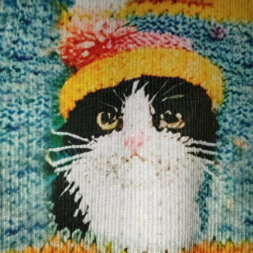 Colorful Cats jacket size Medium new