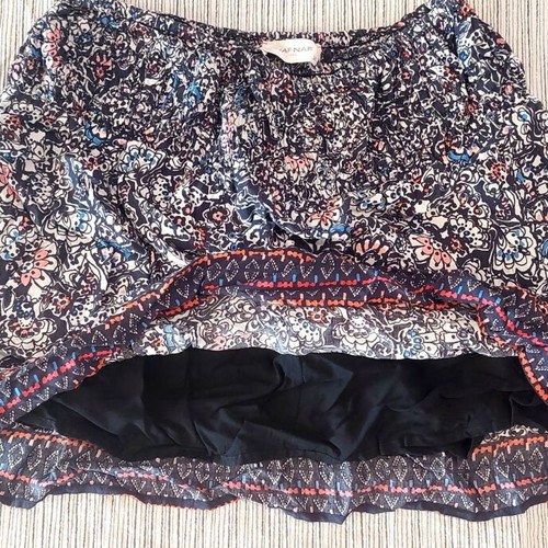 Naf Naf mini skirt, size Small 36, multicolor