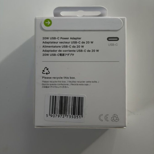USB-C 20W Power Adapter new