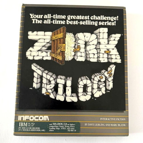 PC Zork Trilogy Big Box Infocom σαν καινούργιο