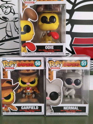 Funko Pop Garfield καινούργιο, σετ φιγούρες