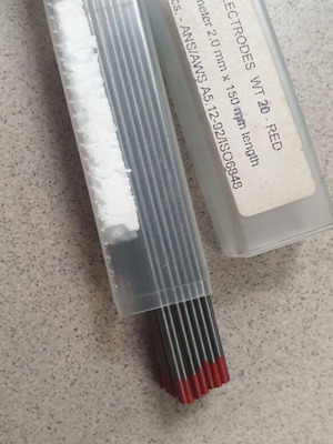 Tig Electrodes 2.00 mm Red 100 pcs new