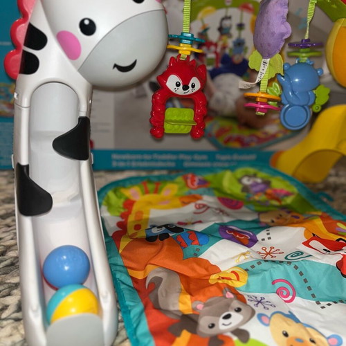 Fisher Price Jungle Animals Activity Gym like new with music