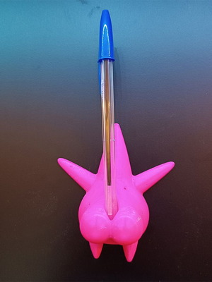 Patrick Starfish fridge magnet new 3d printed with pen holder