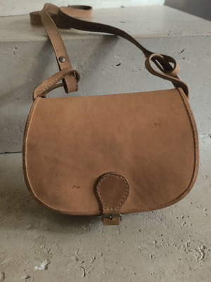 Leather crossbody bag, unused