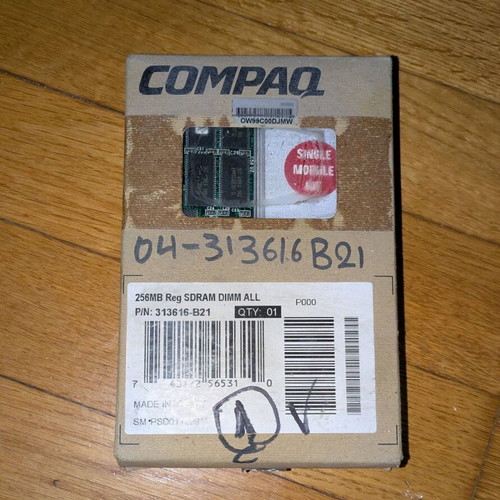 Compaq 256MB Reg SDRAM DIMM new