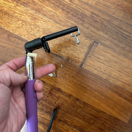 Selfie stick used