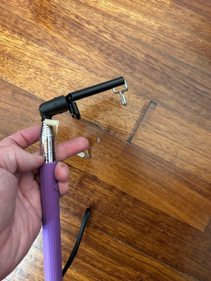 Selfie stick used