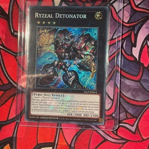 Ryzael Detonator Emblazoned SR new Yu-Gi-Oh! card 25LP-EN014