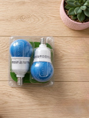 Blue light bulbs E14 7W 2 pcs