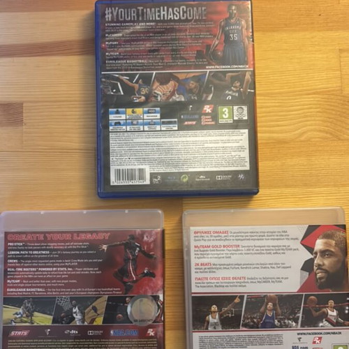 NBA 2K bundle used for PS3 and PS4