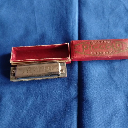 Vintage Piccolo Harmonica by M. Hohner used 1937