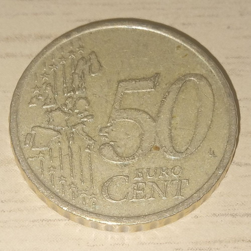 50 cents 2002 used, Austria