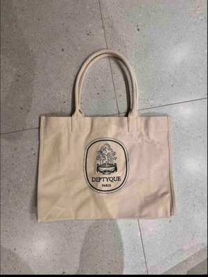 Tote bag Diptyque new, beige
