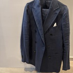 Gutteridge linen suit like new, blue, EU42