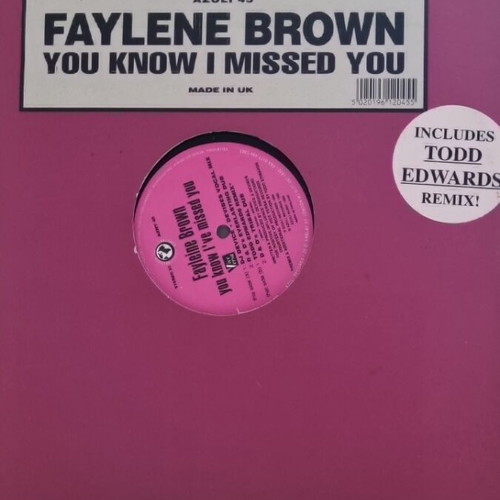 Faulene Brown You Know I Missed You vinyl used