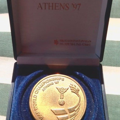 Medal of 6th IAAF World Championships in Athletics 1997 like new