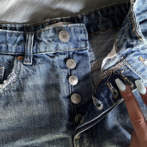 H&M Jean Shorts Size M Like New, 100% Cotton