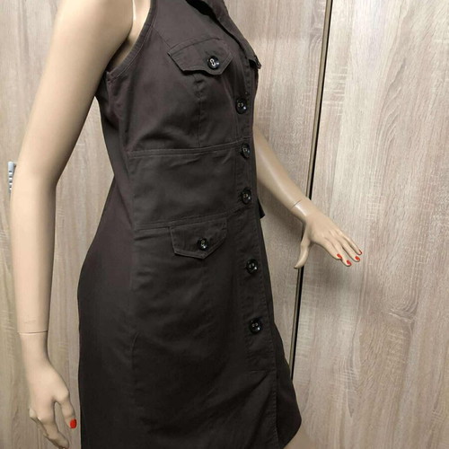 Sandro Ferrone dress brown like new, size S