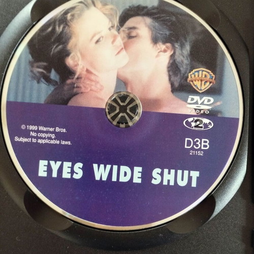 Eyes Wide Shut DVD like new with Greek subtitles