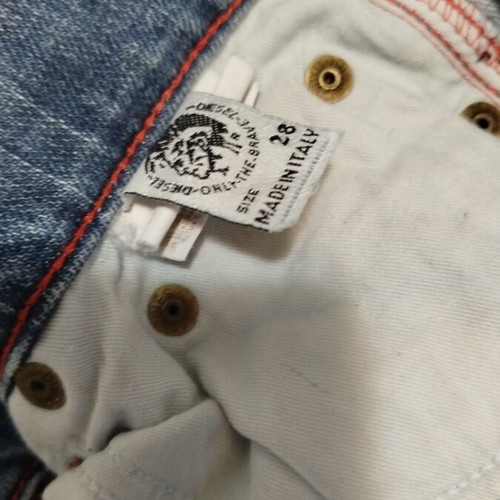 Diesel slim jeans blue like new with slight flare