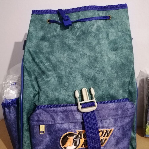 Vintage Action Man school bag and pencil case by Paxos, new