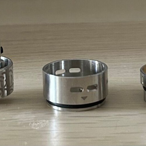 GeekVape Medusa RDTA atomizer like new, stainless steel