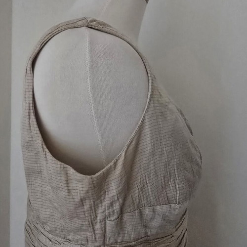 Lucifair beige dress used, size 50, lined