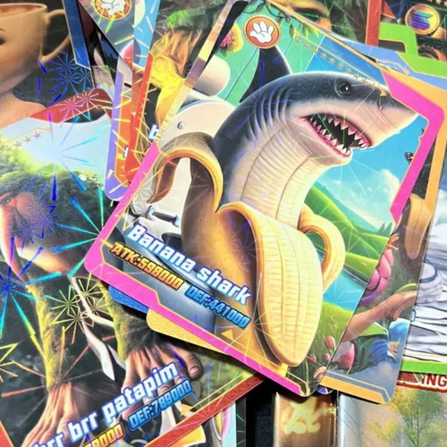 Brainrot cards like new, collection of 44 pieces