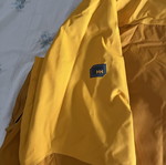 Helly Hansen jacket used, waterproof, warm, size L, yellow and orange