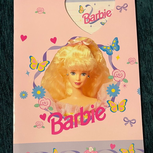 Barbie vintage stationery sets 1993 and 1995 Mattel collectible