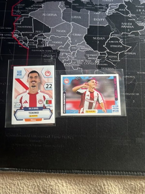Panini Super League αυτοκόλλητα Ολυμπιακός καινούργια