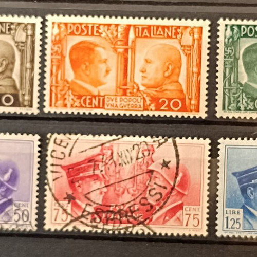 Italian stamps 1924-1942 like new, lot of 23