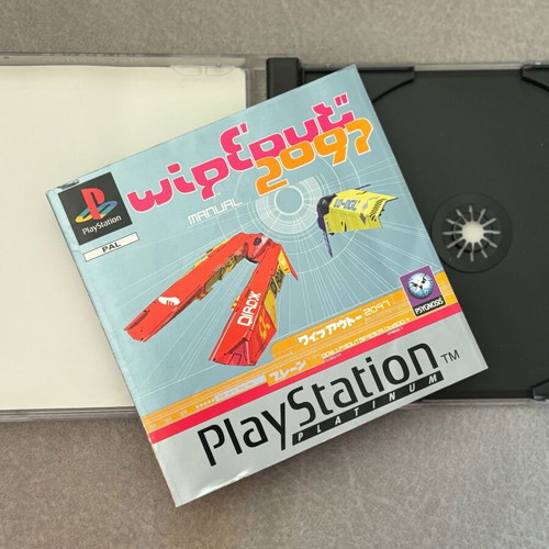 Wipeout 2097 PlayStation used, box and booklet only