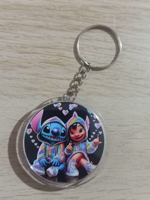 Stitch Στρογγυλό Μικρό Μπρελόκ Νο4 Νέο