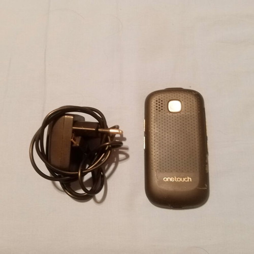Alcatel 282 One Touch phone, black, Greek menu, with charger