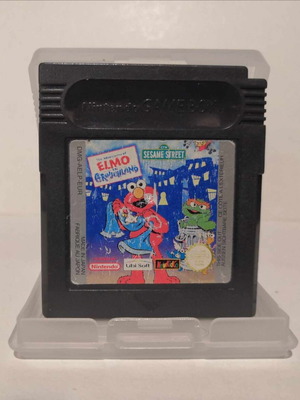 Sesame Street: The Adventures of Elmo in Grouchland  - Nintendo Gameboy
